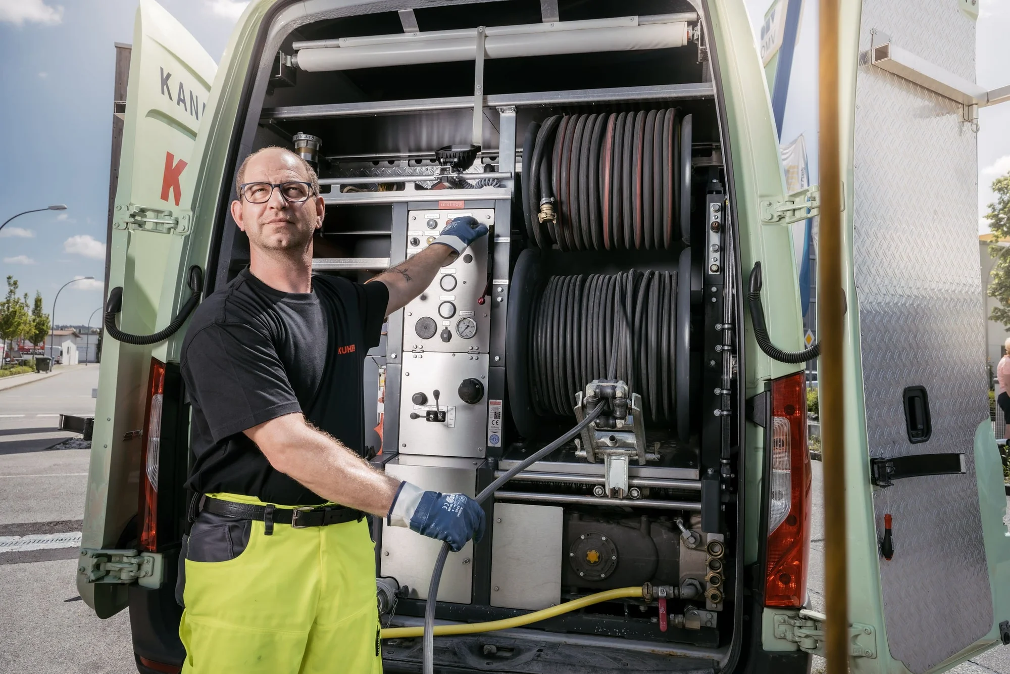 TV Kanaluntersuchung mit Kameratechnik